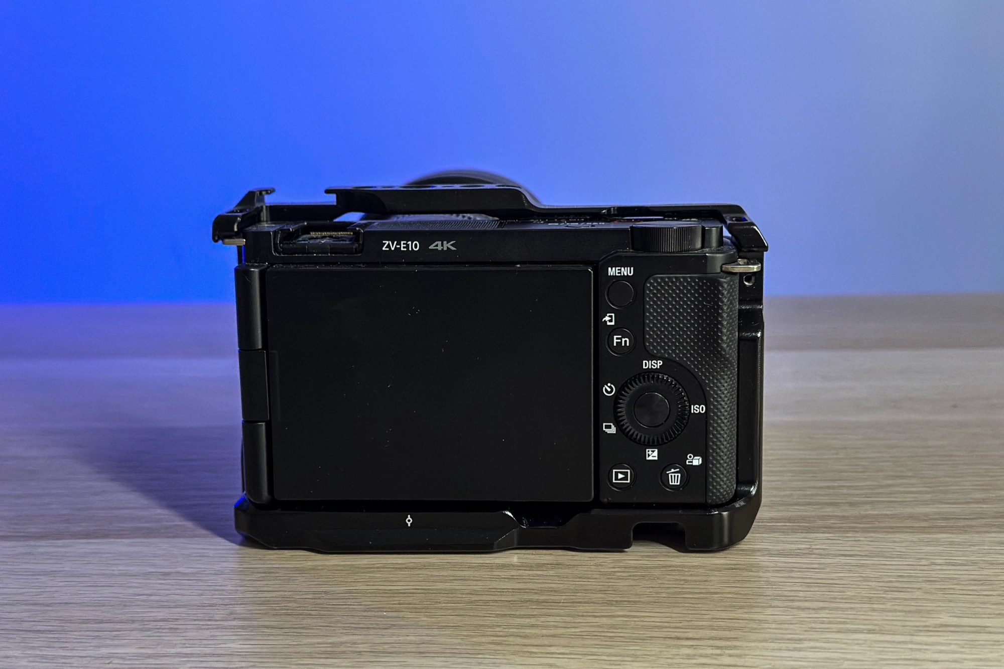 Sony zv-e10 back